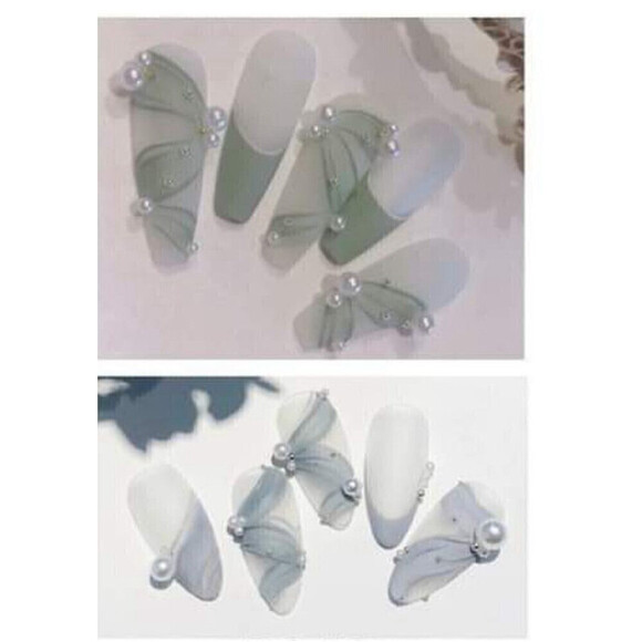 Nail Art Decals Stickers Big Ribbons R342 - Picture 2 of 4